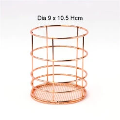 Aesthetic Rose Gold Beauty Basket -Decor Sales 11 d98dee7a d33c 4d38 883c 22024f2d1b3b