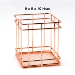 Aesthetic Rose Gold Beauty Basket -Decor Sales 13 c84feef7 e5bb 464c 967b 03b49133e06e