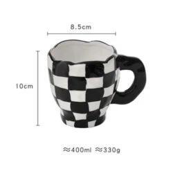 Aesthetic Checkered Mug -Decor Sales 1 f207f160 0241 40d0 80c8 4ab478998f53