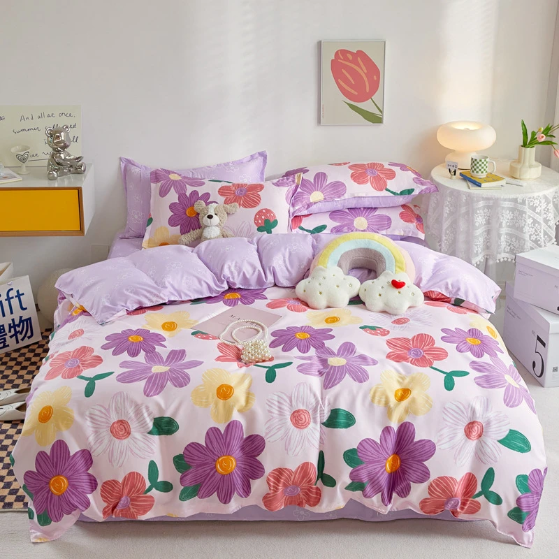 Pastel Harmony Floral Bedding 4 Pastel Harmony Floral Bedding - Image 2