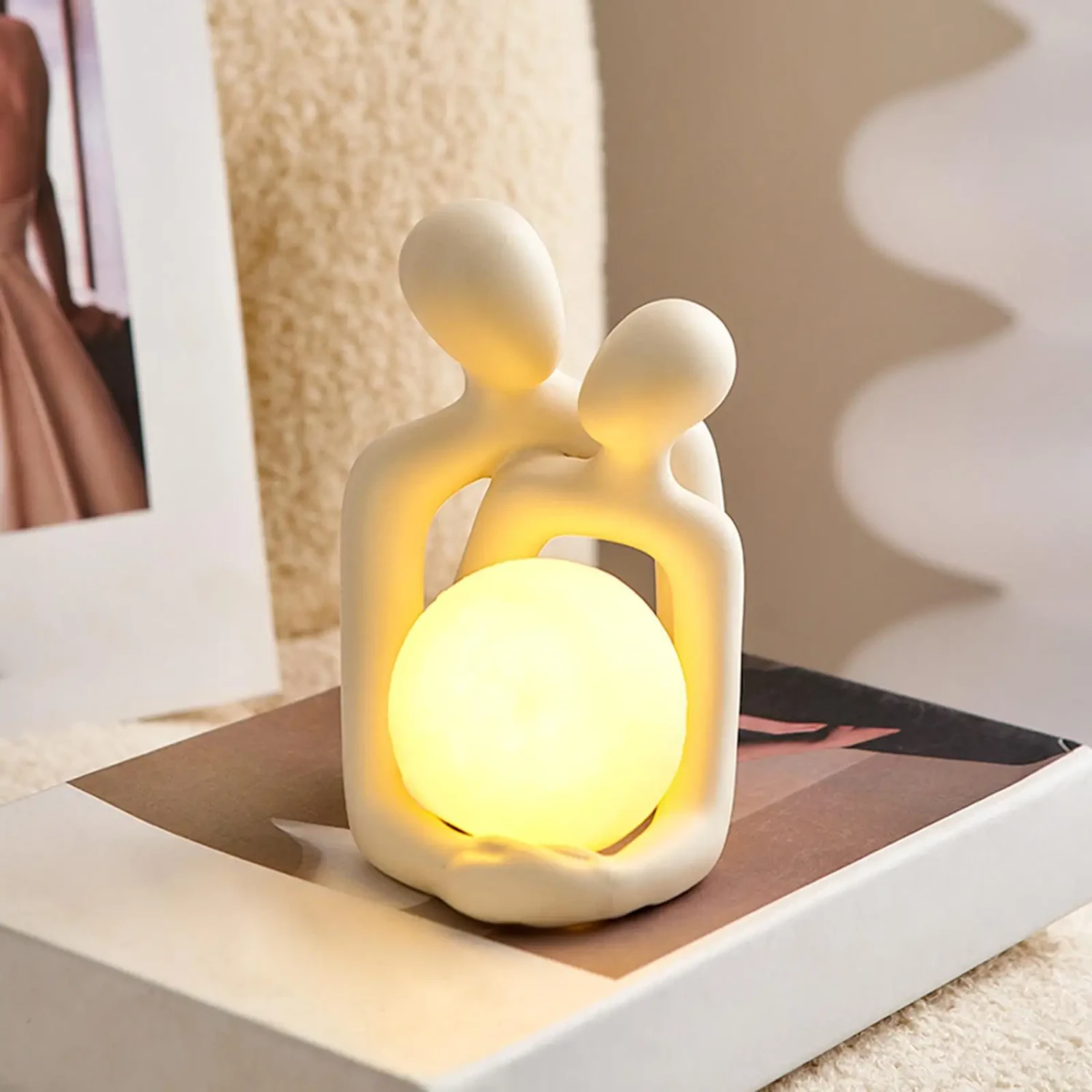 Couple Statue Night Lamp 4 Couple Statue Night Lamp - Image 2