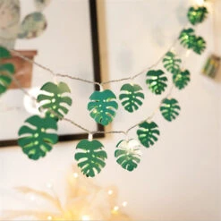 Monstera Leaf String Lights -Decor Sales 33 592e6144 5ec3 439c 8896 bad37f73393e