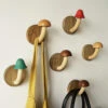Wooden Mushroom Hook -Decor Sales 33 b02b7561 1578 4bae 8de3 239e8a7b690c