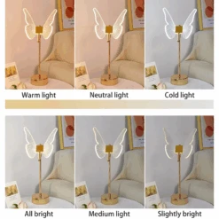 Butterfly Bedside Lamp -Decor Sales 33 d82e8586 ed09 463b 8957 bcb7fd40b226