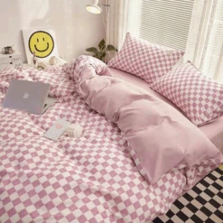 Plaid Bedding Set -Decor Sales 35 c91a4153 973f 4be4 ac09 b866319518bc