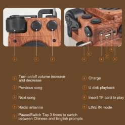 Dark Academia Bluetooths Speaker -Decor Sales 36 a08d8419 5a90 4744 8880 56686efdc345