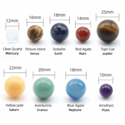 Crystal Stones Solar System 7 Crystal Stones Solar System -Decor Sales 36 d707d79f ac40 43c4 beae 3e66a35b6140
