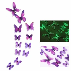 Luminous 3D Butterfly Stickers -Decor Sales 36 e0ce074e 017d 47f7 a769 ee9fb9fa8f4f