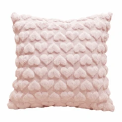 Soft Hearts Pillow Case