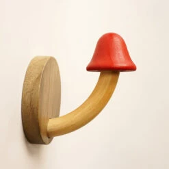 Wooden Mushroom Hook -Decor Sales 37 613b469c 14e0 4280 838f f8e43cfc570e