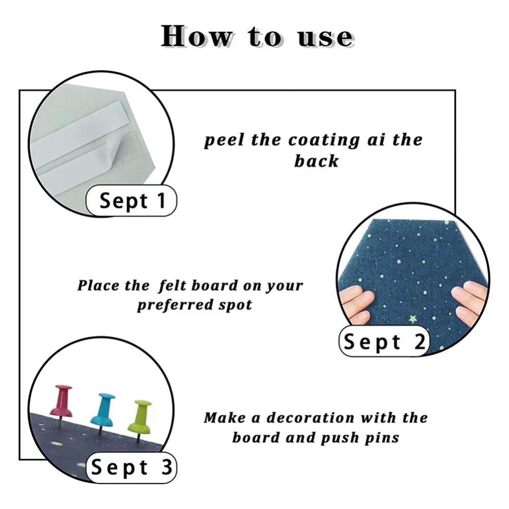 Preppy Felt Pin Board 11 Preppy Felt Pin Board - Image 9