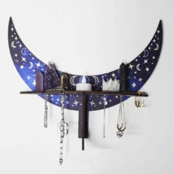 Wooden Moon Shelf 9 Wooden Moon Shelf -Decor Sales 37 9e8c2840 9ce3 43b2 9a52 bdd2459e955c