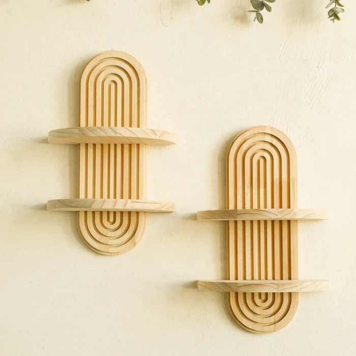 Wooden Rainbow Shelf 7 Wooden Rainbow Shelf - Image 5