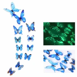 Luminous 3D Butterfly Stickers -Decor Sales 39 e9bb1b94 7713 483d ac38 b6adb2bc5aa1