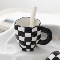 Aesthetic Checkered Mug -Decor Sales 3 44a1742d 93aa 42df 8f1f 3155f7819a98