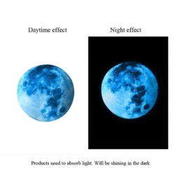 Luminous Moon Wall Sticker -Decor Sales 3 af8d15d2 ed99 44a9 b259 4d4338ec1407