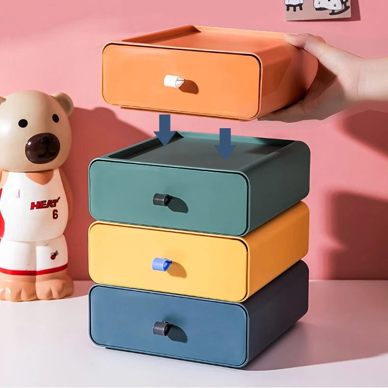 Drawer Style Storage Box 4 Drawer Style Storage Box - Image 2