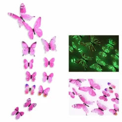 Luminous 3D Butterfly Stickers -Decor Sales 40 713bfcd2 adfa 4b1d addf 4f87f52c4aab
