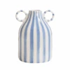 Striped Ceramic Vase 1 Striped Ceramic Vase -Decor Sales 40 79a666b2 e74b 4d6d 955d 85d66004101f