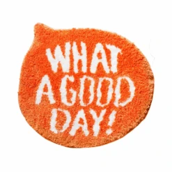 Orange Positive Vibes Rug