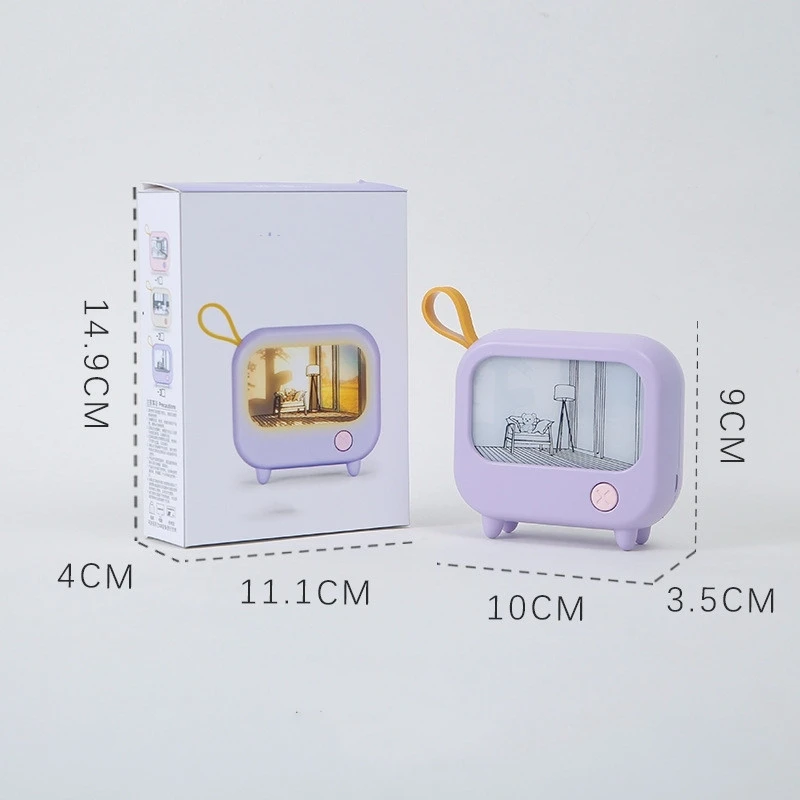 Mini TV Night Light 8 Mini TV Night Light - Image 6