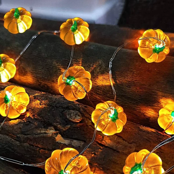 Pumpkin String Lights 4 Pumpkin String Lights - Image 2