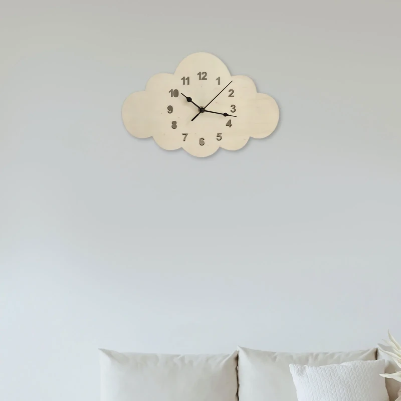 Cloud Wall Clock 4 Cloud Wall Clock - Image 2