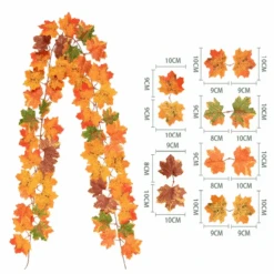 Maple Leaf Garland -Decor Sales 43 1b432c5a ee24 4136 b3b4 d74d0e4f40a4