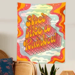 Retro Rainbow Tapestry 7 Retro Rainbow Tapestry -Decor Sales 43 9c1d6c93 f697 4e91 b9e3 880b5f003991