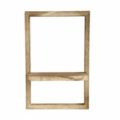 Wooden Framed Shelf