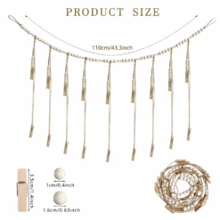 Wooden Beads Wall Hanging Photo Display 28 Wooden Beads Wall Hanging Photo Display -Decor Sales 45 038ba8c5 a8bb 4c12 9c8d 23581aaab40d