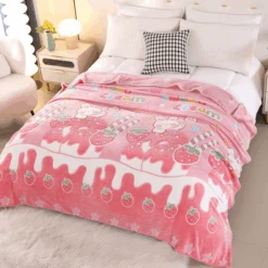 Strawberry Milk Blanket