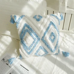 Nordic Blue Pillow Case -Decor Sales 45 27d20b4b c31d 48d2 b568 a41b31c42a50