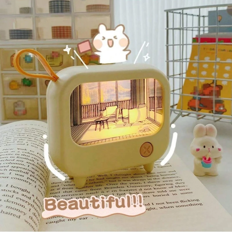 Mini TV Night Light 11 Mini TV Night Light - Image 9