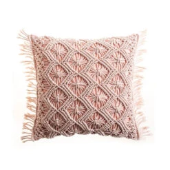 Macrame Boho Pillow Case -Decor Sales 45 b4ac2a31 0203 4166 a564 1a32a50ef9ae