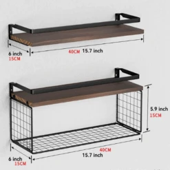Double Level Wall Shelf 7 Double Level Wall Shelf -Decor Sales 45 b5c9af10 924b 4336 b0e8 21edcaee011b