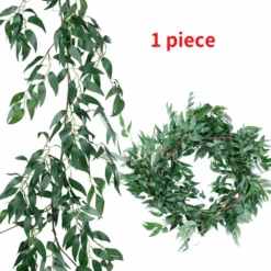 Artificial Willow Leaf Garland -Decor Sales 45 e113a562 51a5 432f ba2a f2d375a644b1