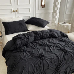 Vintage Pleated Bedding Set -Decor Sales 45 f37de51f e10d 4d3d a3d9 d0585385861e
