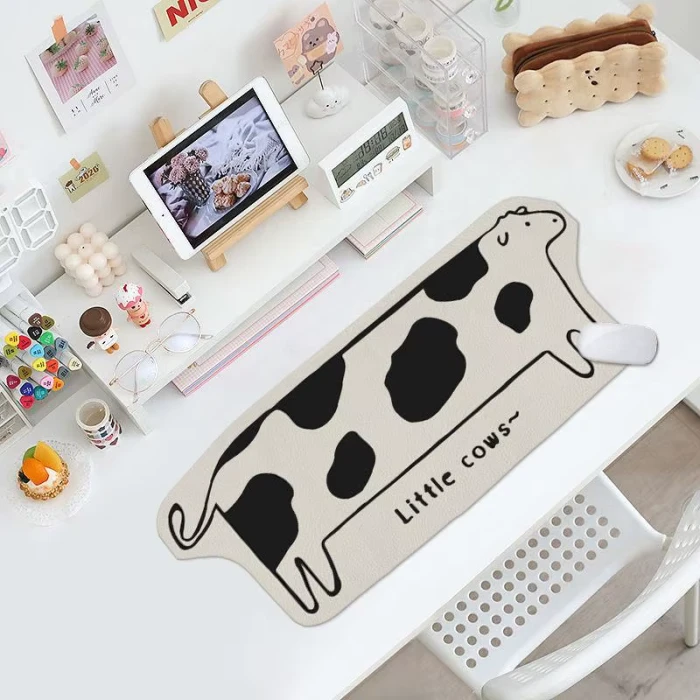 Cow Shape Desk Mat 4 Cow Shape Desk Mat - Image 2