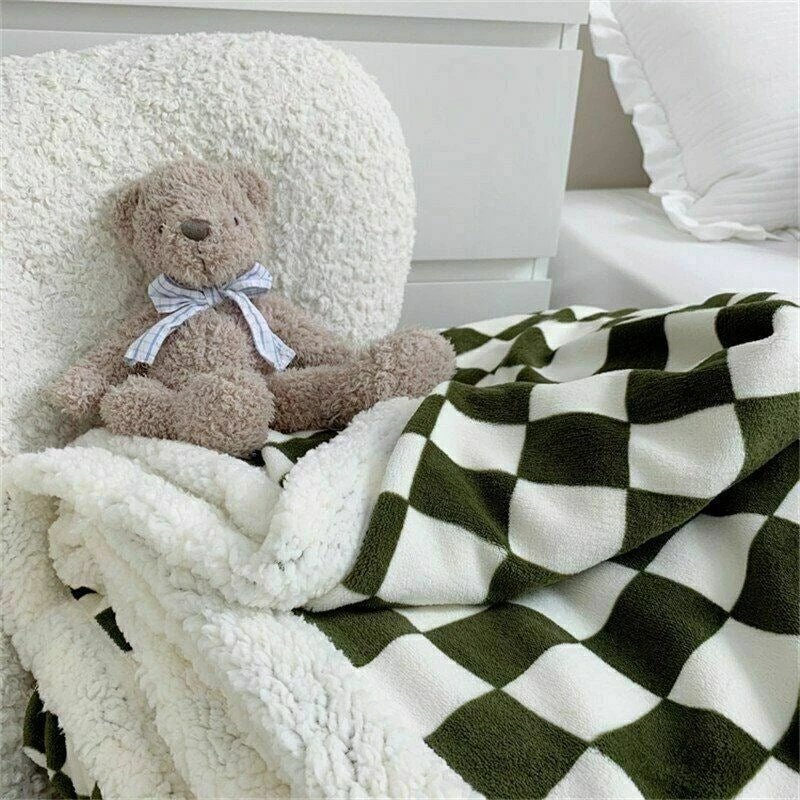 Soft Checkered Blanket 8 Soft Checkered Blanket - Image 6