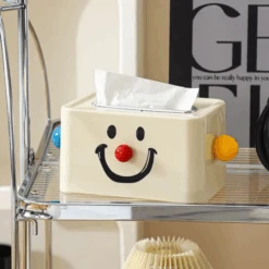 Clown Face Tissue Box