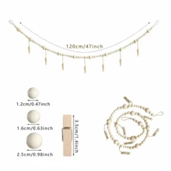 Wooden Beads Wall Hanging Photo Display 29 Wooden Beads Wall Hanging Photo Display -Decor Sales 47 f8ae7af9 c03c 4bd5 9bf2 07d4d54790b8