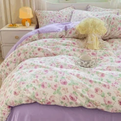 Grandmacore Rose Bedding Set