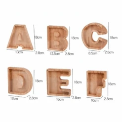 Wooden Letter Piggy Bank 9 Wooden Letter Piggy Bank -Decor Sales 48 eacb9ba3 bb59 4054 af16 92ea88071ddf