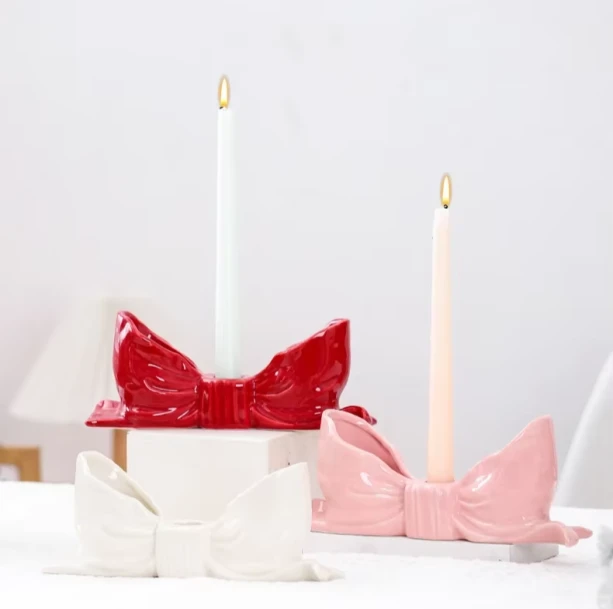 Bow Shaped Candle Holder 7 Bow Shaped Candle Holder - Image 5