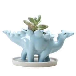 Stegosaurus Flower Pot