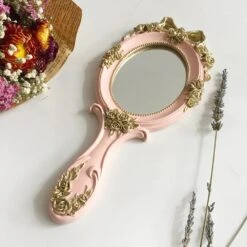 Vintage Style Hand Mirror -Decor Sales 4 0340d7fd b216 49f1 bb0d f2259f0ef1a7
