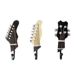 Guitar Hook Hangers (Set Of 3) -Decor Sales 4 edbe27d4 a2a5 4f30 a99d 0e71719d1247