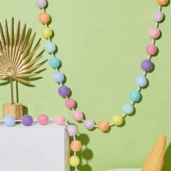 Rainbow Pompom Garland -Decor Sales 50 1922460c 64b1 41f1 8efc c72a4d0f28cc