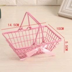 Pink Storage Basket -Decor Sales 50 965c929a 166f 4511 ae26 8391a31bb833